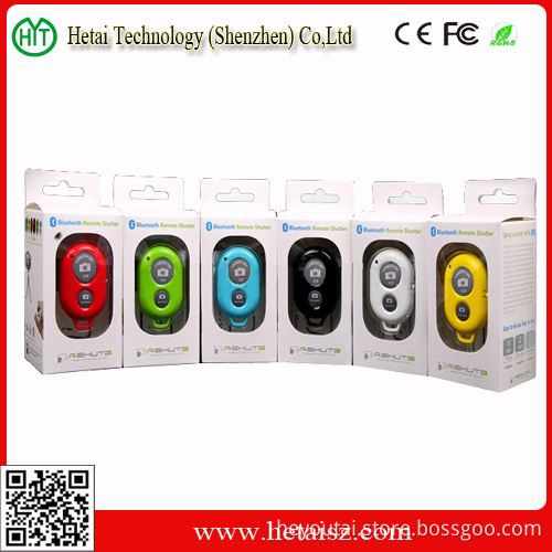 New Products 2014 Innovative Product Camera Bluetooth Remote Shutter for Smart Phone